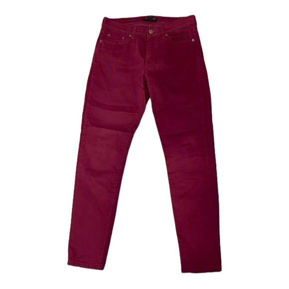 Banana Republic skinny Fit red/wine pants size 4 - Picture 1 of 7